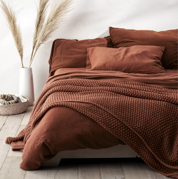Chunky Knit Bed Blanket Casaluna™ - Main Image