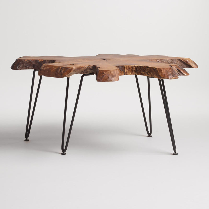 Wood Slice Coffee Table