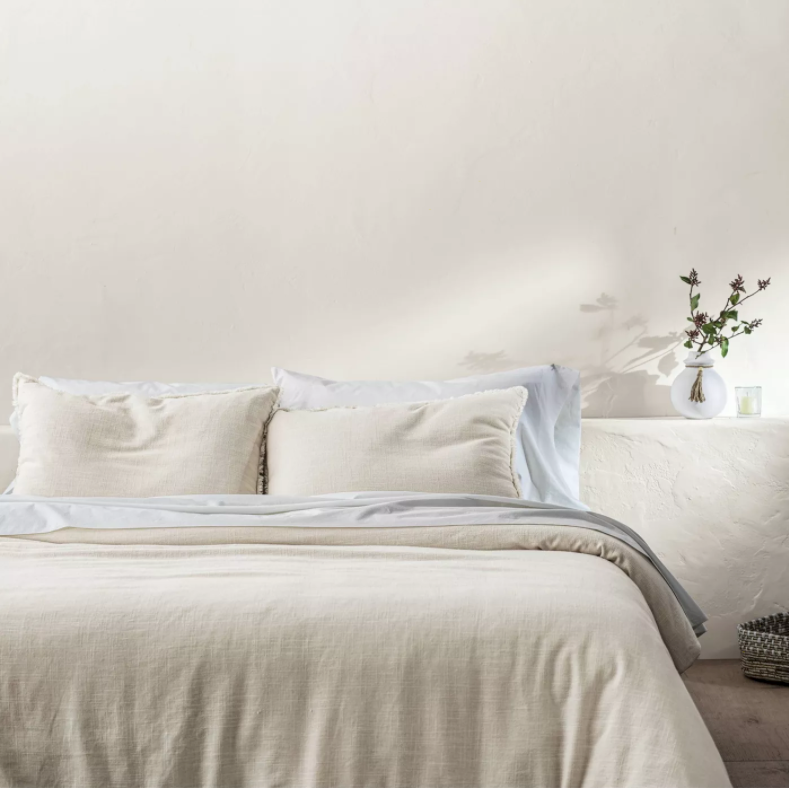 Heavyweight Linen Blend Comforter & Sham Set - Casaluna™ – K. Price  Collection